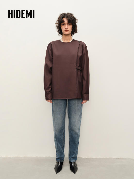 HIDEMI 极简设计感双层搭配式可调节外套西装 商品图1