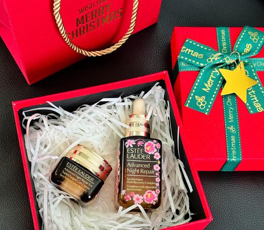 圣诞礼盒【蛇年特别版 雅诗兰黛 特润精华+眼霜】送礼必备 商品图1