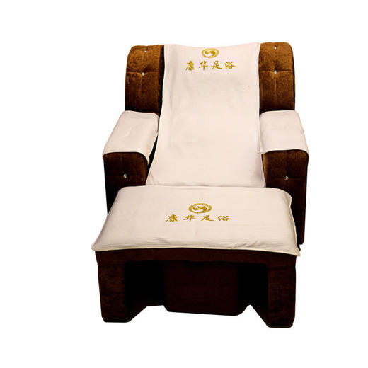 足浴店沙发巾床单沐足店椅沙发巾套罩按摩椅坐垫两件套四件套批发 商品图2