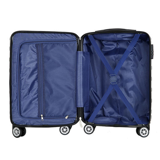 驿客平行世界拉杆箱20英寸EKX-6005 银色 商品图4