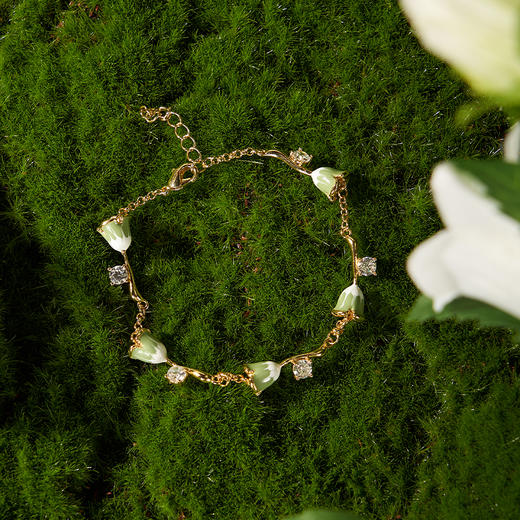 大英博物馆 欧洲文化艺术系列 铃兰之梦手链 商品图3