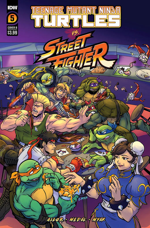 忍者神龟 VS 街头霸王 Teenage Mutant Ninja Turtles Vs. Street Fighter 商品图2