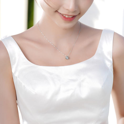 【甄选钻饰】【专享】钻石世家 18K金钻石吊坠 星辰大海同主题吊坠链坠  送礼送女友送老婆（可搭配项链购买） 商品图5