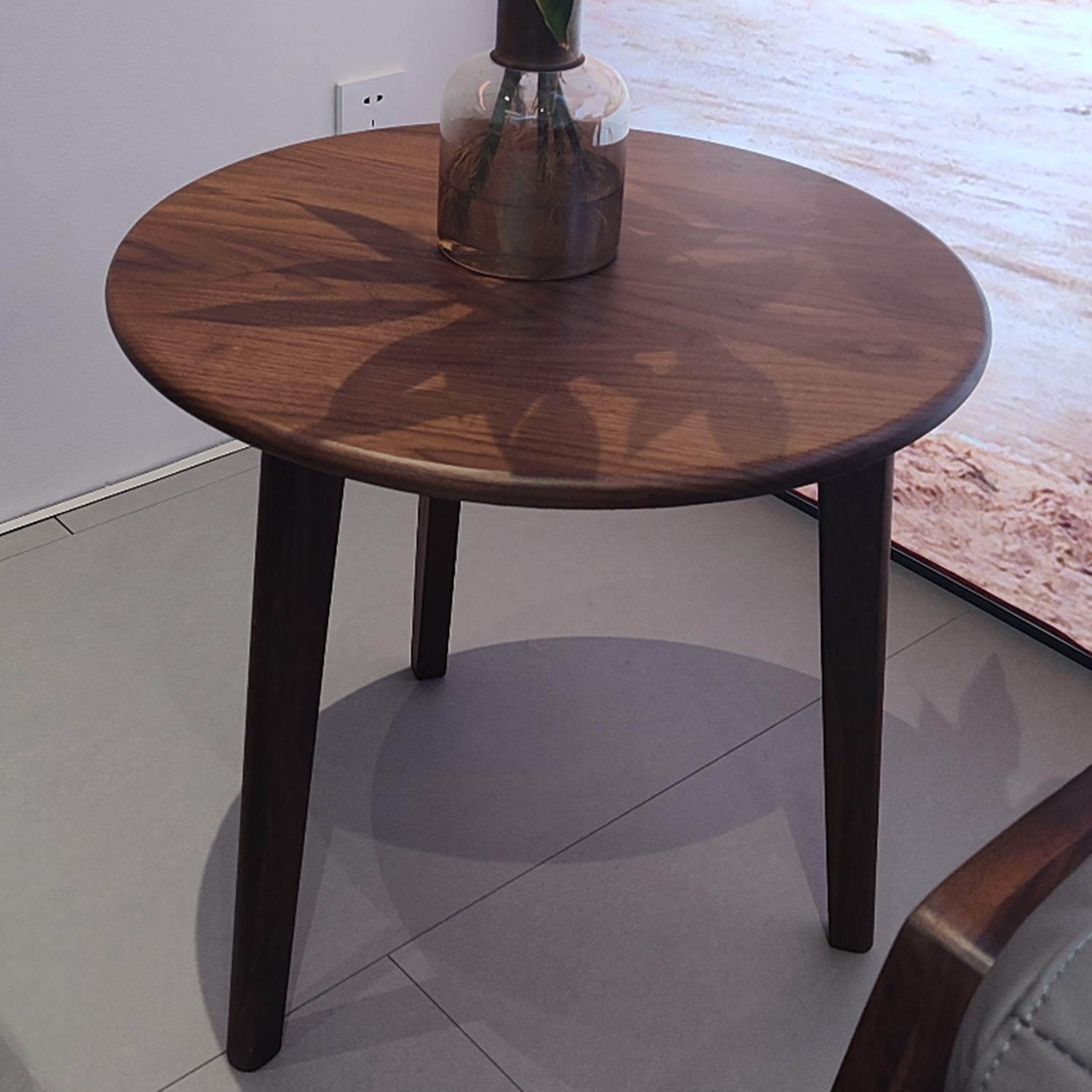 【中古风-B-6茶几】黑胡桃/客厅/茶室/茶几/边几/休闲几