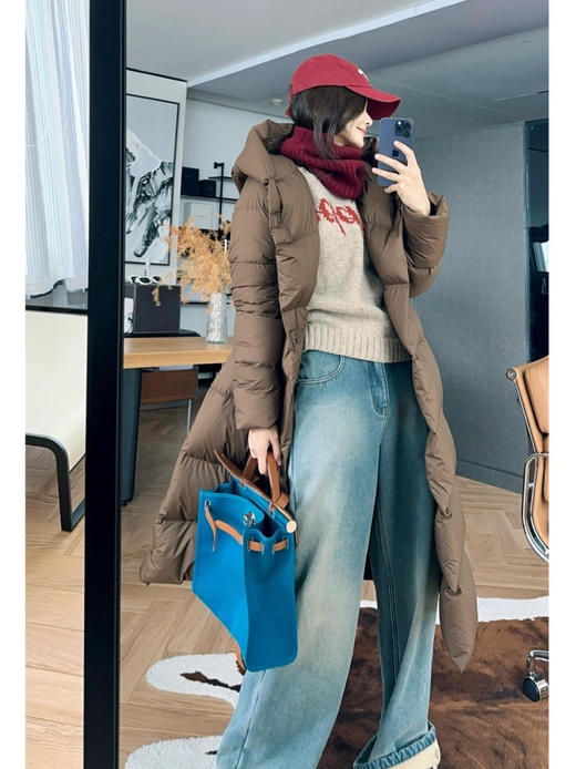 泡芙霍尔多巴吉90白鹅绒天花板无敌轻盈保暖羽绒服 商品图13