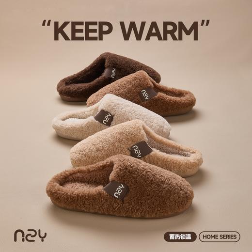 【YW】无忧购【甄选】59元2件棉拖鞋男女冬季居家用室内防滑加厚保暖毛绒外穿情侣拖鞋C0945（截单后3-5天发货) 商品图0