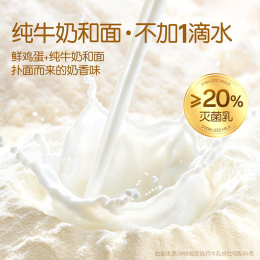 【品牌直发】孕味食足孕妇吃的短保21天高钙纯牛奶厚切吐司面包健康饱腹营养代早餐食品 商品图4