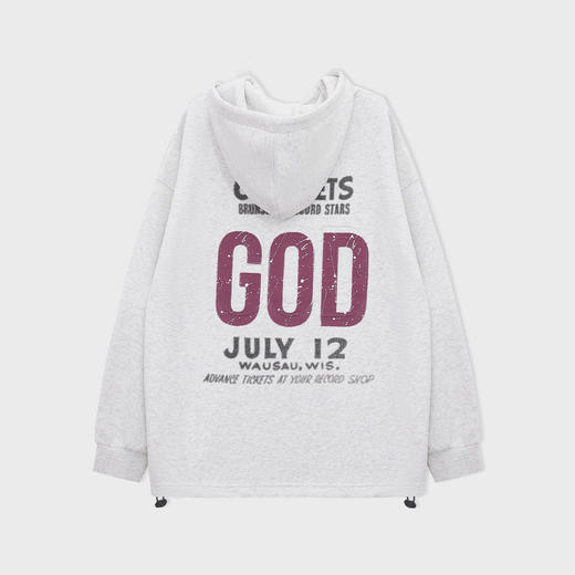 【新品上新】HX 冬季带帽卫衣C106540005101 商品图1