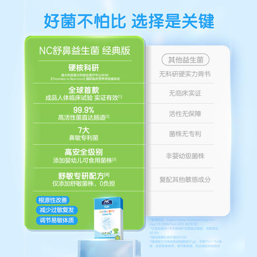 Nutrition Care 鼻炎益生菌（季节）益生菌粉10*2g/盒 新版 商品图4