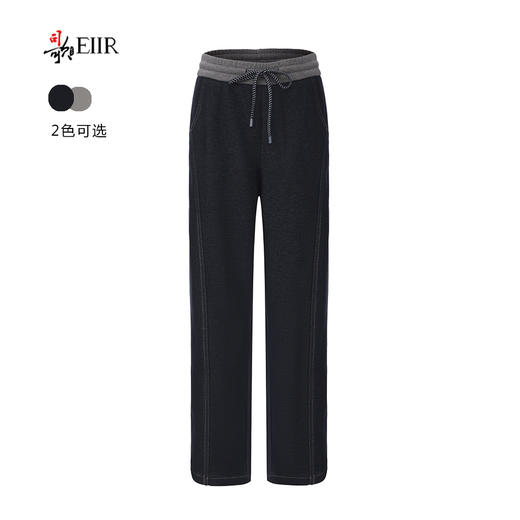司歌抽绳加厚秋冬女长裤D92G108 商品图4
