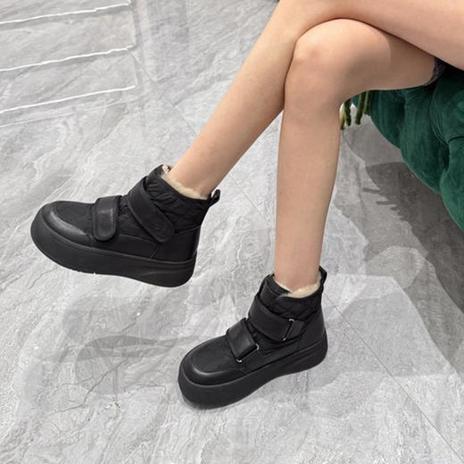 【纪华菲】兔毛雪地靴AB25587基地直邮 商品图2