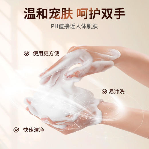 木槿叶精华洗手液大瓶酒店宾馆民宿商用泡沫丰富家用清洁300g批发 商品图2