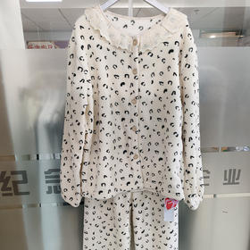 花边可爱领设计宅家绒绒家居服-纪念日百货门店同款167947941