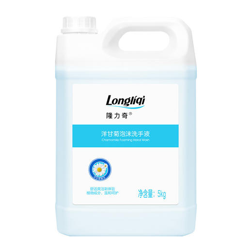 隆力奇清香抑菌泡沫型洗手液儿童可用大桶补充装按压瓶家庭用包邮 商品图4