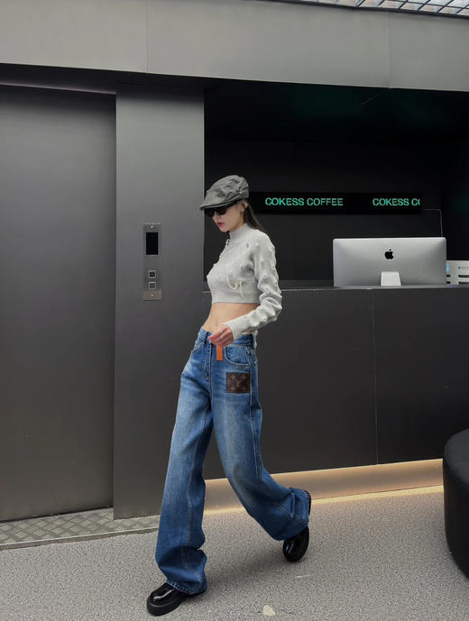 LV牛仔裤。自己备注号码 商品图2