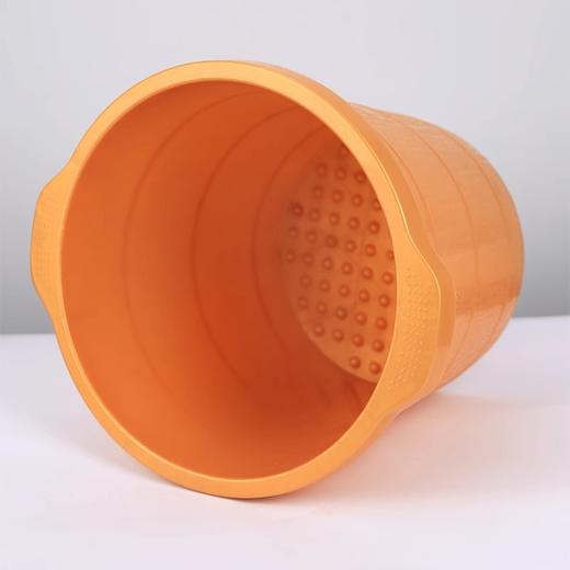 高桶牛筋泡脚桶耐摔加厚塑料足浴盆洗脚盆家用加高过小腿足浴店 商品图3