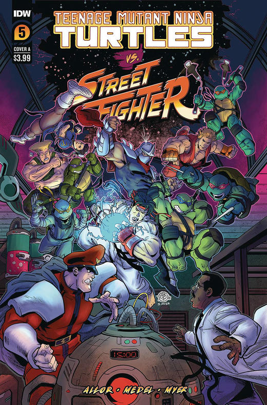 忍者神龟 VS 街头霸王 Teenage Mutant Ninja Turtles Vs. Street Fighter 商品图0