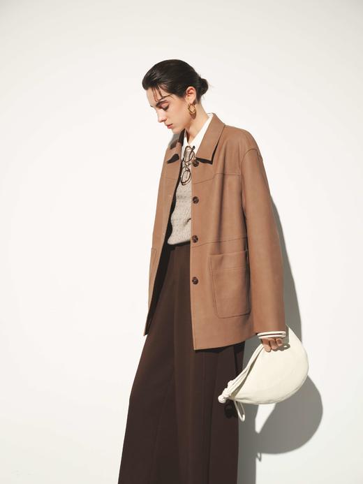 【商场同款】伊芙丽春秋中风衣1G2160022 商品图3