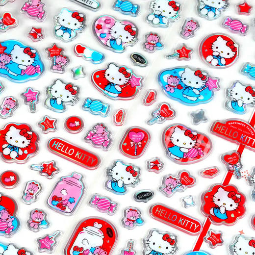 凯蒂闪闪琉璃贴卡通贴纸-纪念日百货门店同款167994107 商品图4
