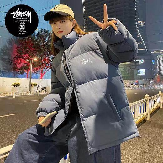 D120220冬季基础款款面包服宽松羽绒棉服棉衣外套男女同款 商品图1