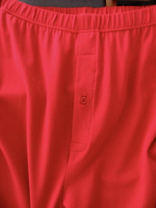 二店y 【红豆】93棉氨纶 薄款，新年鸿运保暖衣套装 商品图5