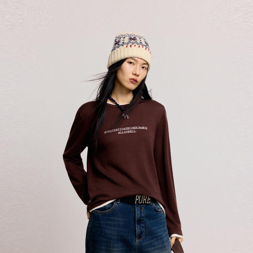 【商场同款】麦檬冬套头毛衫4GA133401X 商品图0