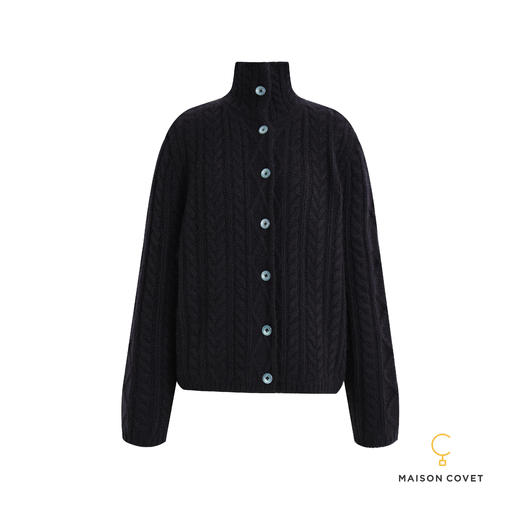 MAISON COVET 纯山羊绒绞花上衣 商品图4