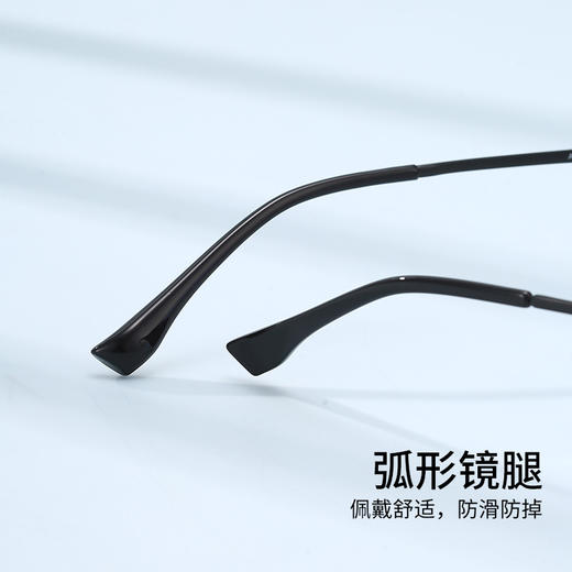 普莱斯光学镜框A6092 经典全框 半钛材质 舒适鼻托 稳固桩头 商务休闲 三色可选 商品图4