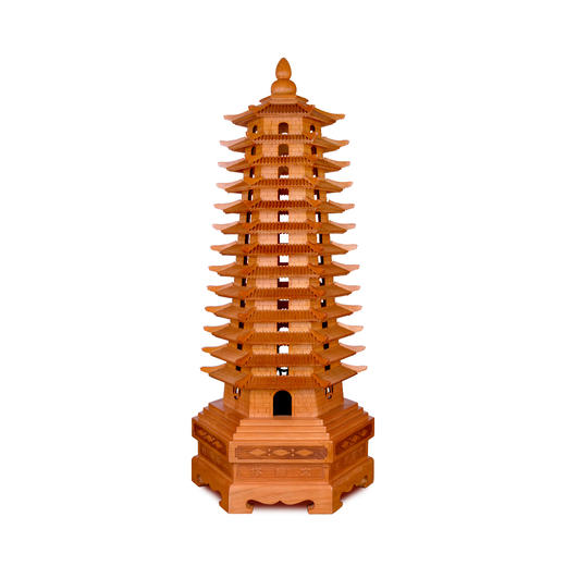 十三层大号桃木文昌塔 文耀华昌 商品图0