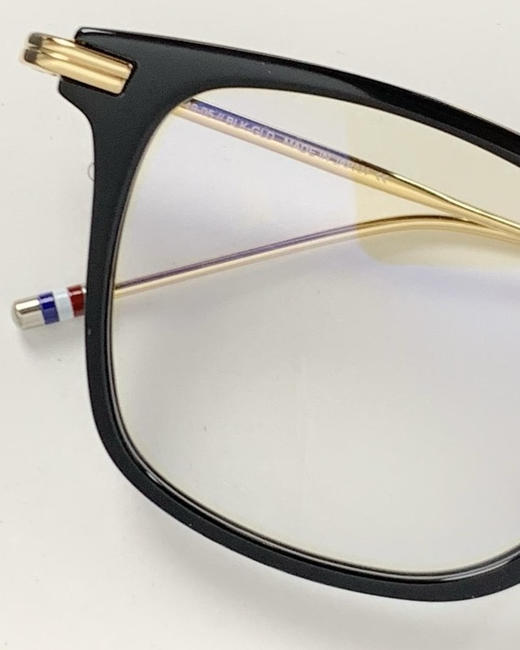 Th0mBr0wne平光镜。黑金，黑银，玳瑁色，灰色。尺寸：49ⅹ23ⅹ150mm 商品图5