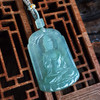 【天然正品】A货翡翠天然细腻冰种观音坐莲平安无事牌（平安安乐）翡翠吊坠项链48.4*32.7*5.3MM（皆取最大值）中性211125NJS13 特价 商品缩略图2