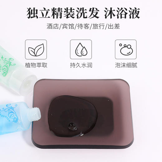 酒店宾馆一次性洗发水沐浴液洗漱用品民宿小瓶装软管沐浴露批发装 商品图2