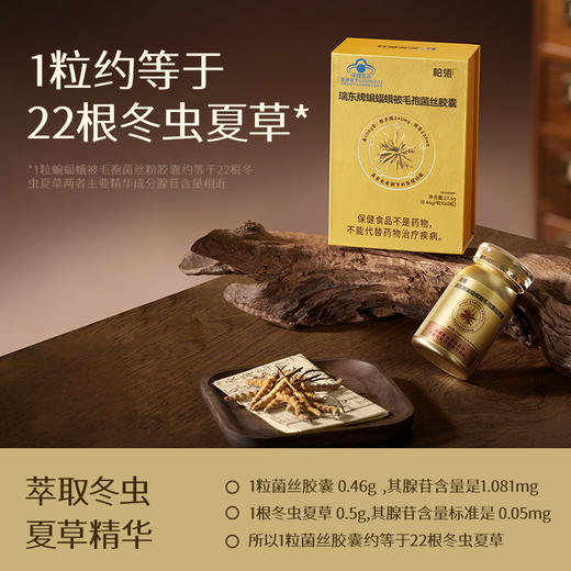 瑞东牌冬虫夏草胶囊 商品图2