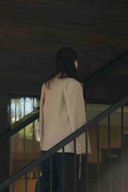 柏林纪事|复古双排扣羊毛西服 商品图6