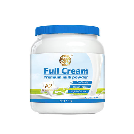 严选  | 澳大利亚AU KingCare珍澳A2β-酪蛋白全脂奶粉 1KG/罐 澳洲原罐进口 商品图5