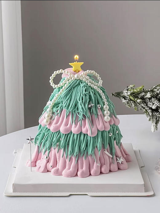 圣诞粉蓝树小清新款 商品图0