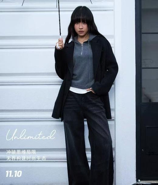 NC西装领中大H型外套50915冬季560024833501 商品图0