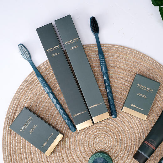 批发一次性洗漱用品全套星级酒店宾馆洗漱六合一次性牙刷牙膏梳子 商品图1