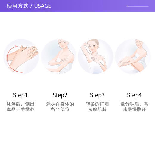 1瓶玫瑰泡泡浴液洗澡80mL 商品图3