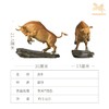 铜师傅《顶牛》办公室桌面铜摆件 家居装饰工艺品 商品缩略图4