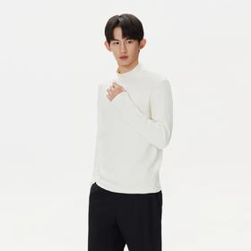 K隆 澳绒半高领刺绣长袖T恤可打底可外穿 Z-15739