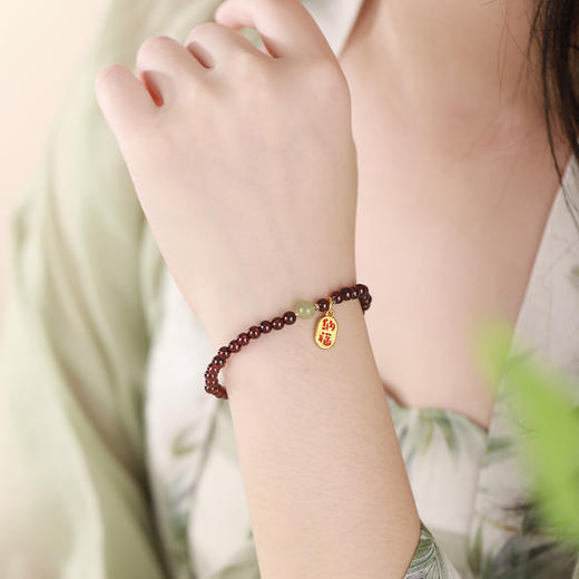 品牌直发 【金六福吉祥系列手串 】多款式可选 沙溢胡可夫妇代言 线下门店1500家 ZXT 商品图1