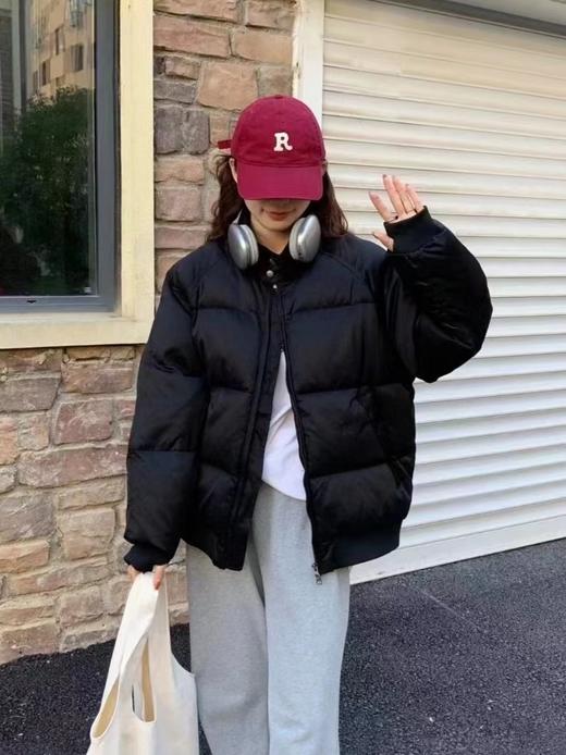 D120209冬季紫标光电子PURPLE LABE系列纯色拉链立领户外防水加厚羽绒服 商品图4