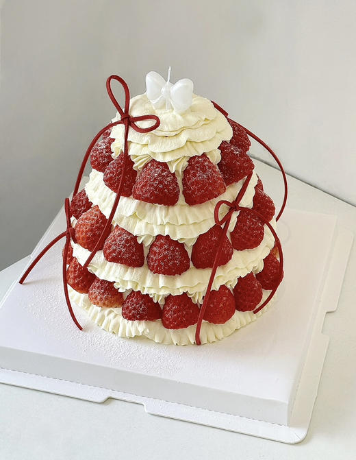 圣诞草莓群花塔 商品图0