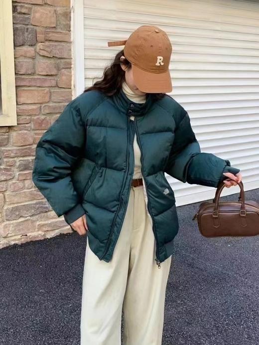 D120209冬季紫标光电子PURPLE LABE系列纯色拉链立领户外防水加厚羽绒服 商品图2