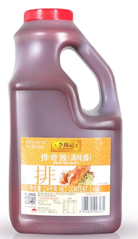 李锦记排骨酱2.4kg*4桶