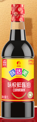 味达美味极鲜酱油1L*6桶