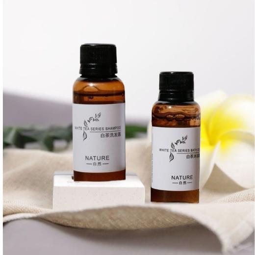 一次性洗发液沐浴露白茶香30ml牙刷梳子酒店宾馆民宿洗漱用品批发 商品图2