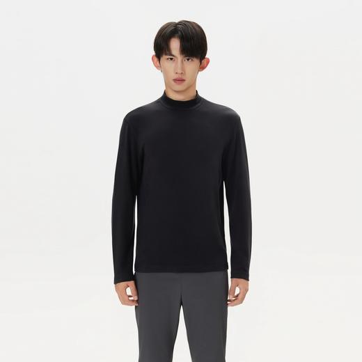 K隆 澳绒半高领刺绣长袖T恤可打底可外穿 Z-15739 商品图6