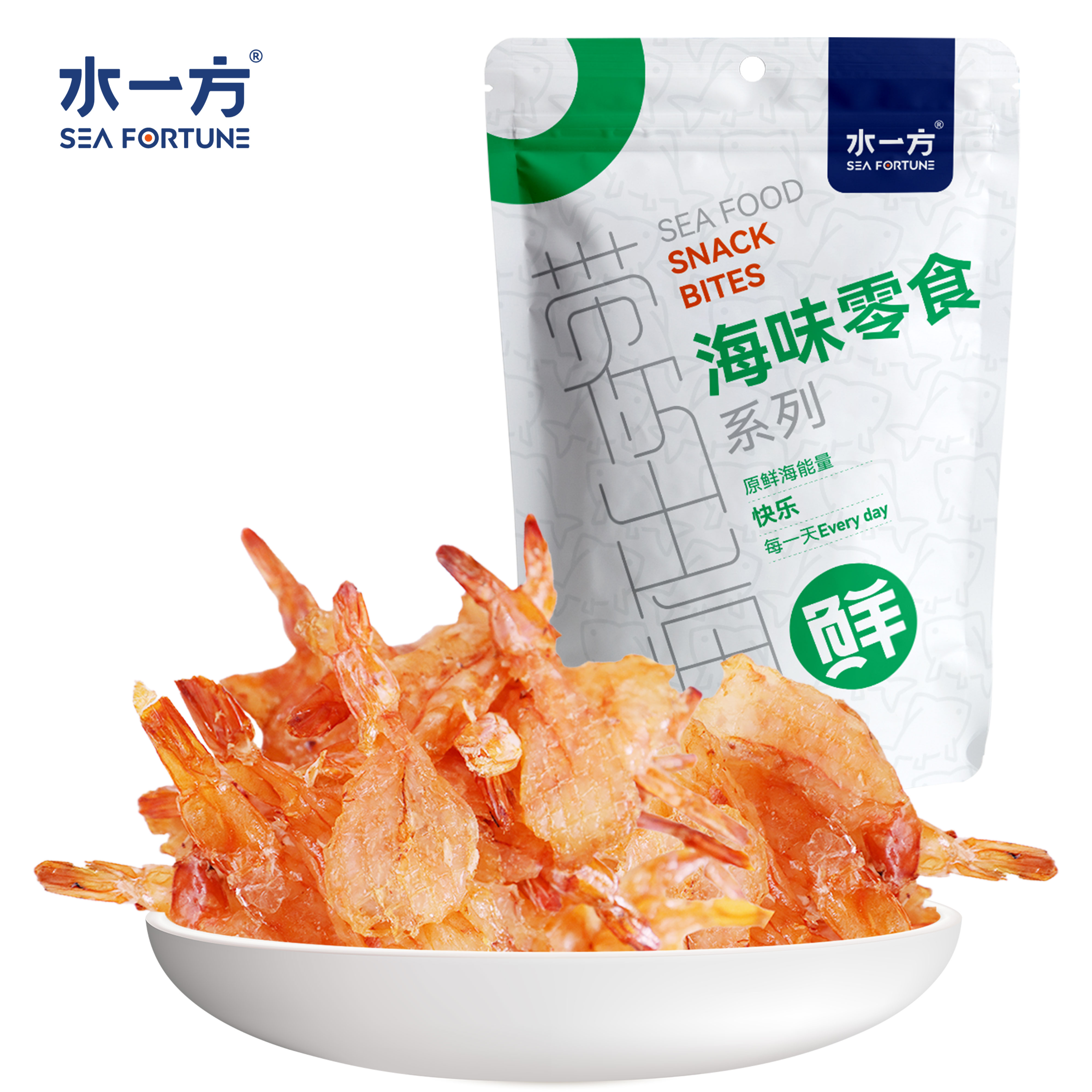 【水一方】开背虾干 | 48g/100g| 自然鲜香 舌尖享受【快递】